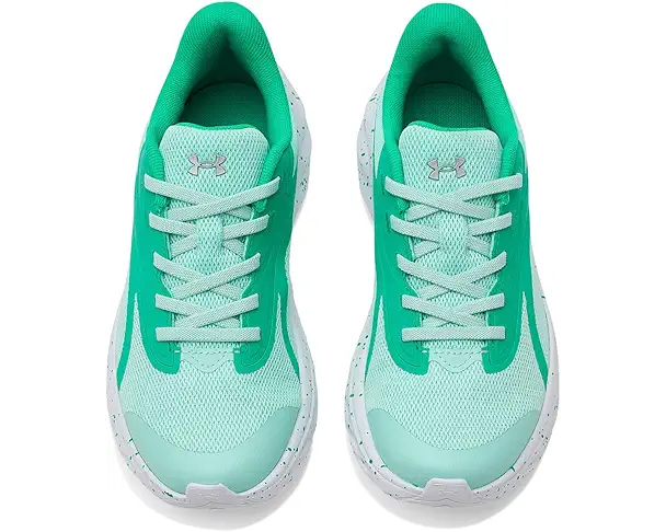 Supply Lab Under Armour Kids Ascend Alternate Lace (Little Kid) Refresh Mint/Green Mode/Metallic Silver