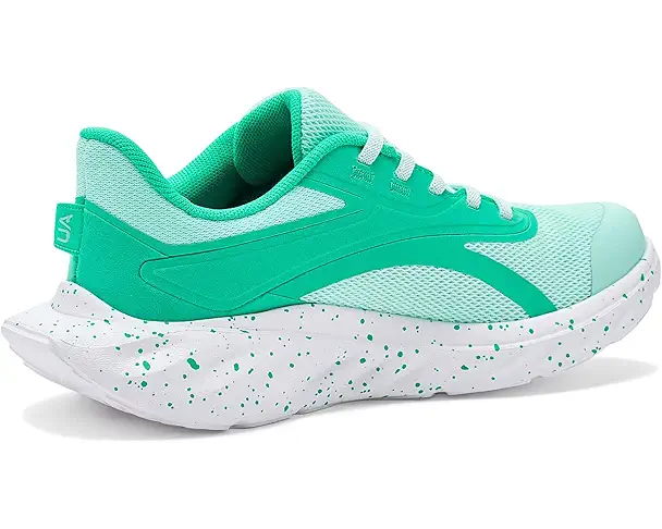Supply Lab Under Armour Kids Ascend Alternate Lace (Little Kid) Refresh Mint/Green Mode/Metallic Silver