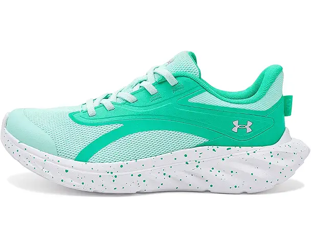 Supply Lab Under Armour Kids Ascend Alternate Lace (Little Kid) Refresh Mint/Green Mode/Metallic Silver