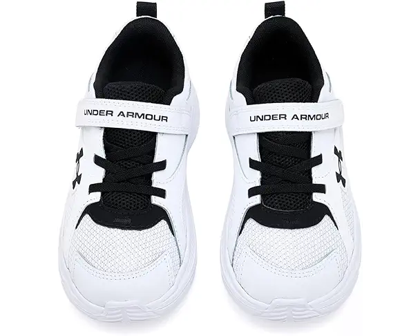 Supply Lab Under Armour Kids Charged Assert 11 Alternate Closure (Toddler) White/Black/Black