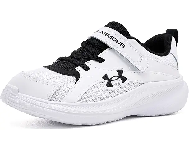 supply lab Under Armour Kids Charged Assert 11 Alternate Closure (Toddler) White/Black/Black