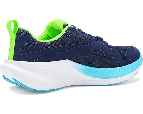 Supply Lab Under Armour Kids Charged Assert 11 (Big Kid) Midnight Navy/Blue Blur/Hyper Green
