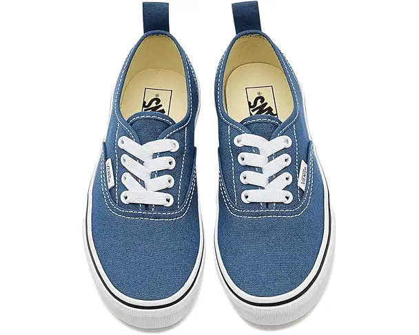 Supply Lab Vans Kids Authentic Elastic Lace (Little Kid) Navy