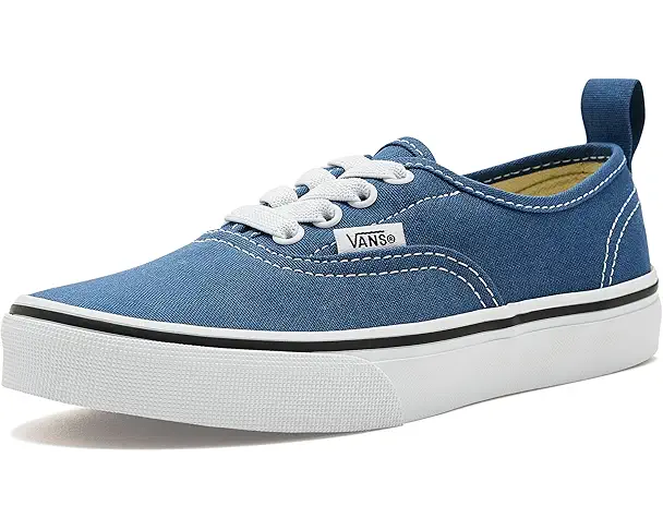 supply lab Vans Kids Authentic Elastic Lace (Little Kid) Navy