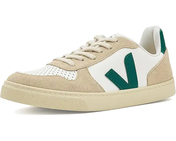 supply lab VEJA Kids Small V-10 L Chromefree (Big Kid) Extra White/Brittany/Almond