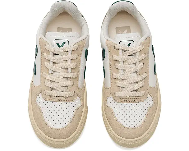Supply Lab VEJA Kids Small V-10 L Chromefree (Little Kid/Big Kid) Extra White/Brittany/Almond
