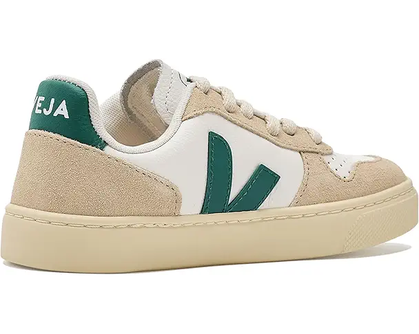 Supply Lab VEJA Kids Small V-10 L Chromefree (Little Kid/Big Kid) Extra White/Brittany/Almond