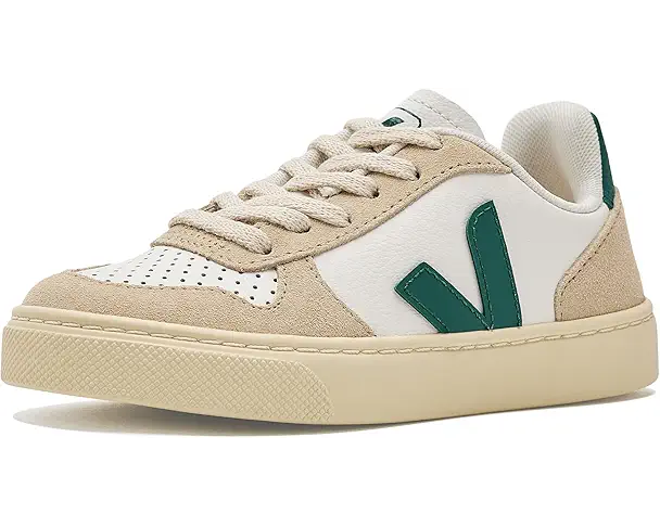 supply lab VEJA Kids Small V-10 L Chromefree (Little Kid/Big Kid) Extra White/Brittany/Almond