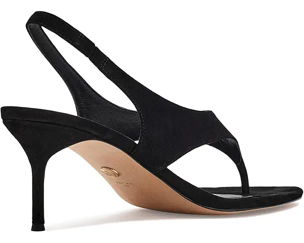 Supply Lab Veronica Beard Talon Thong Sandals Women's Black