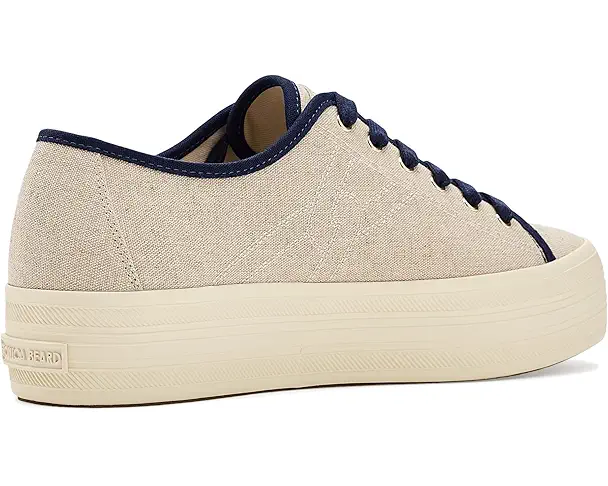 Supply Lab Veronica Beard Truett Lace-up Shoes Women's Sand/Navy