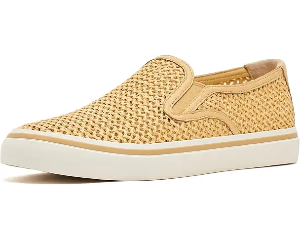 supply lab Vince Blair Slip-On Raffia Slip-On Women's Toasted Wheat