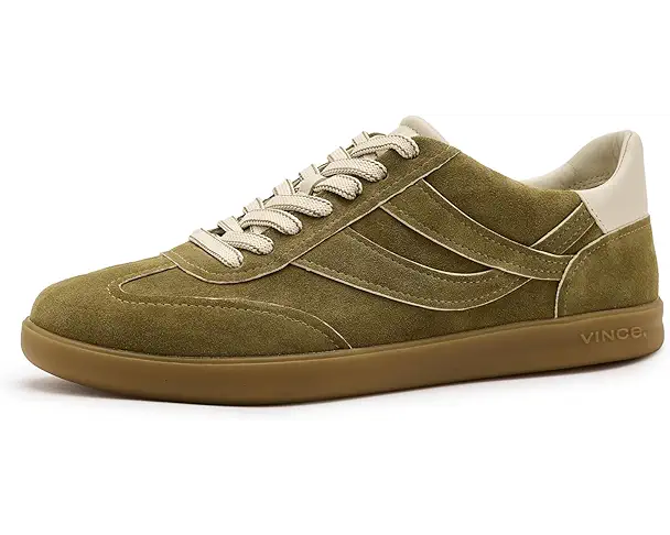 supply lab Vince Oasis Edge Paint-W Lace-Up Shoes Women's Olive Wood/Flax