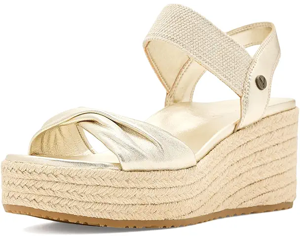 supply lab VIONIC Darla Women's Gold Metallic Leather