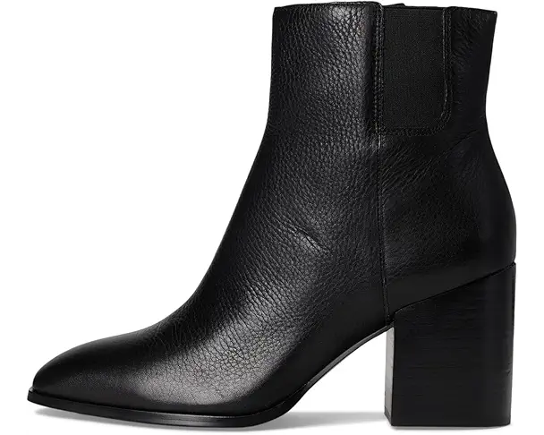 Supply Lab VIONIC Vynn Zip Short Boots Women's Black Leather