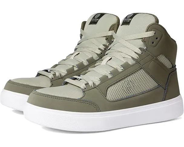 supply lab Volcom Evolve EH High Top Comp Toe Men's Olive/Grey