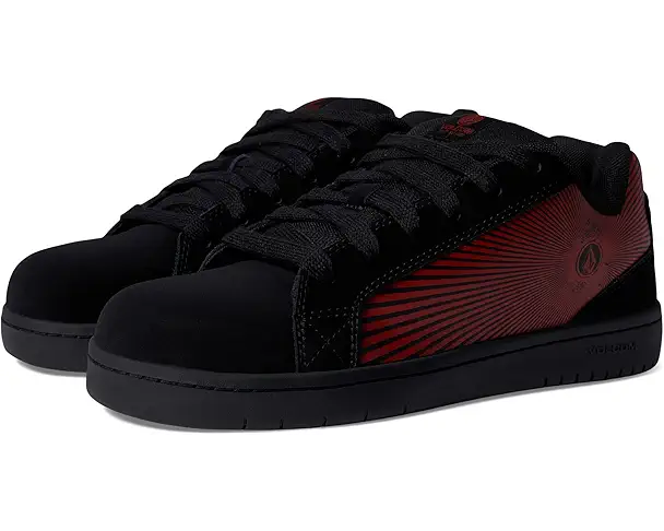 supply lab Volcom Stone Op Art EH Comp Toe Men's Black/Dark Red