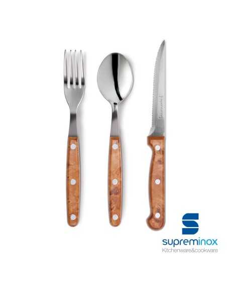 suprem inox Cuchara mesa luxe m/palmadera pack 24 u/