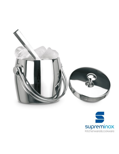 suprem inox ice bucket insulated stainless steel 18/10 - 4 pieces