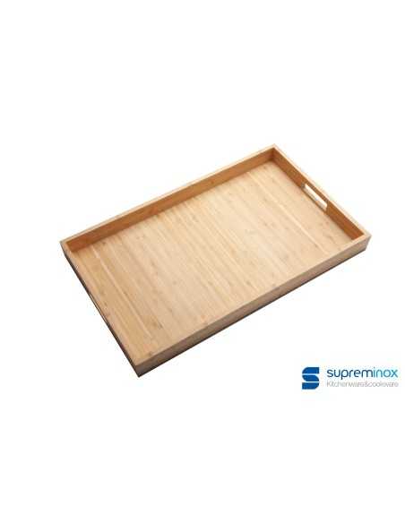 suprem inox Bandeja bambú oil 53*32*4.5