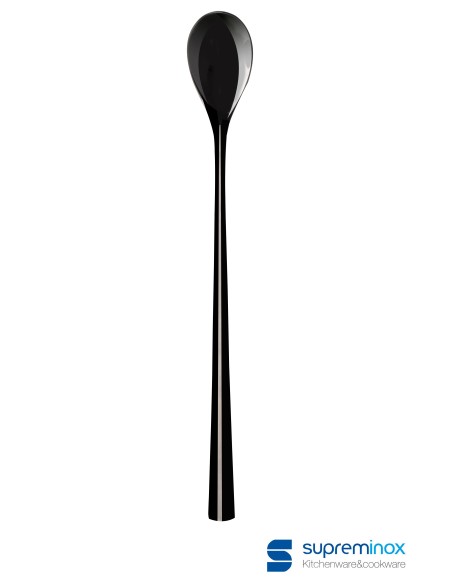 suprem inox black cocktail spoon