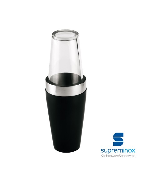 suprem inox cocktail shaker new york two-pieces