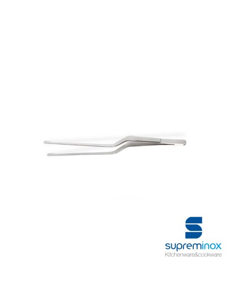 suprem inox curved precision tongs