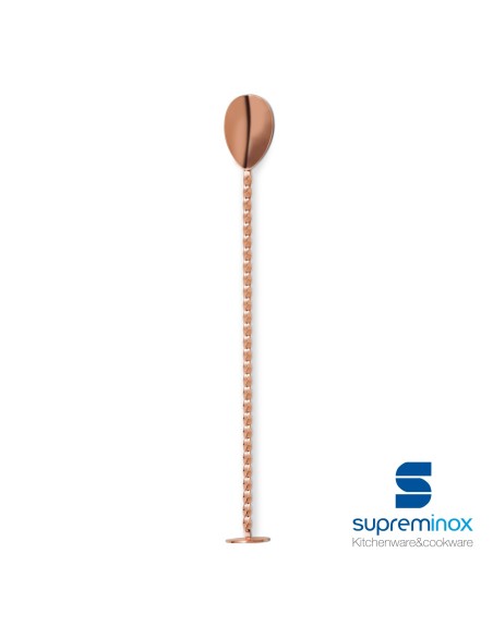 suprem inox european-style copper bar spoon