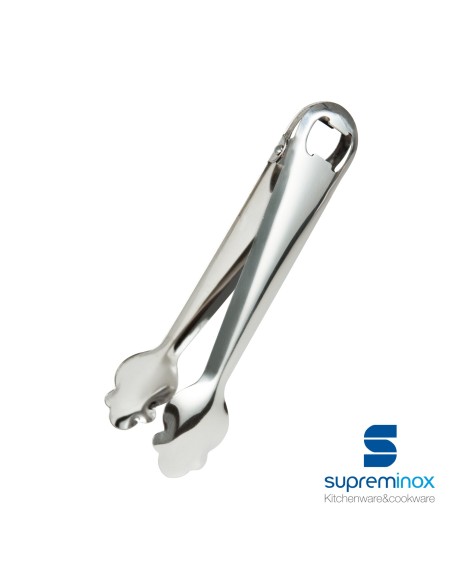 suprem inox ice tongs with opener