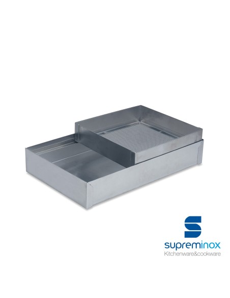 suprem inox low flour bin