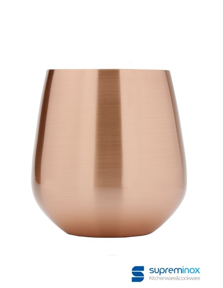 suprem inox matte copper tumbler