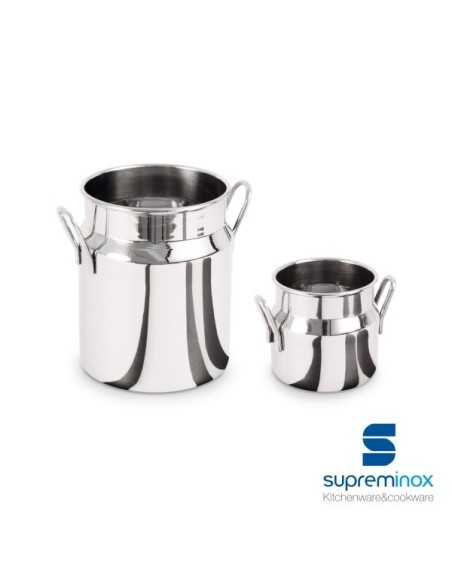 suprem inox mini milk can