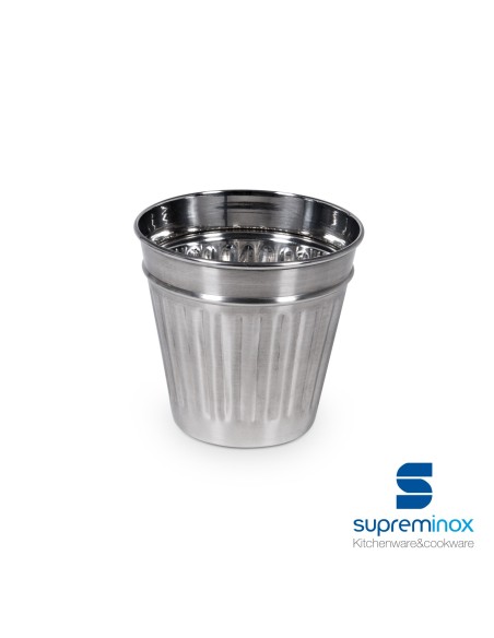 suprem inox mini serving bin