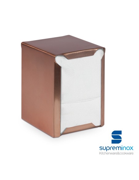 suprem inox napkin holder copper