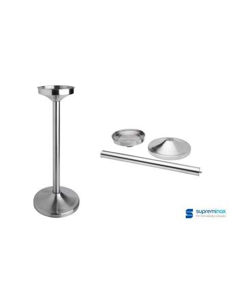 suprem inox Pie de champañera premium sat. desm