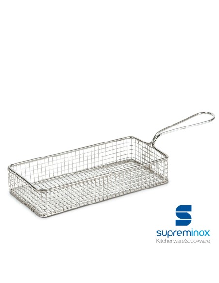 Suprem Inox Rectangular Basket Chip