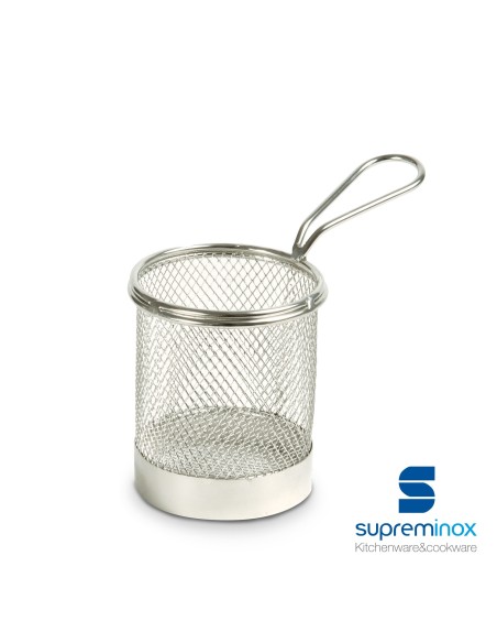 suprem inox round basket chips