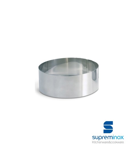 suprem inox round food ring molds 6 cm