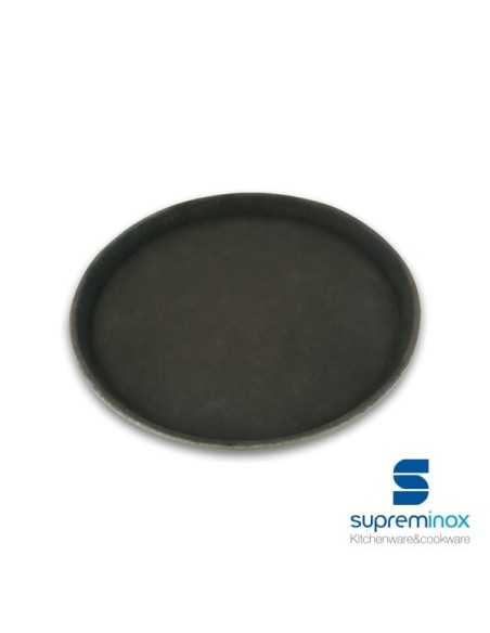 suprem inox round non-slip fiber glass tray