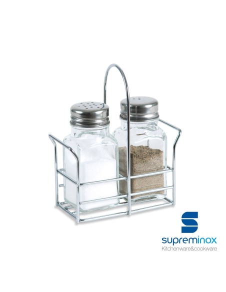 suprem inox salt and pepper set 2 pieces