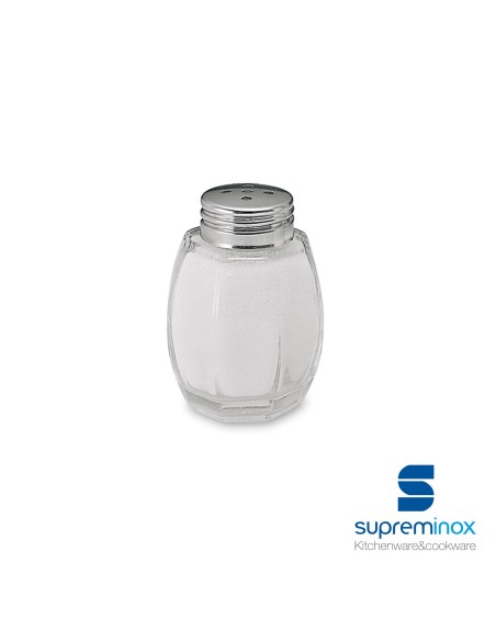 suprem inox salt shaker low