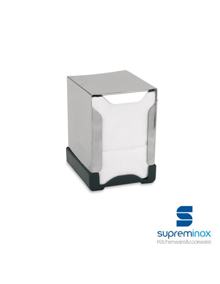 suprem inox small napkin holder 18/0 plastic base