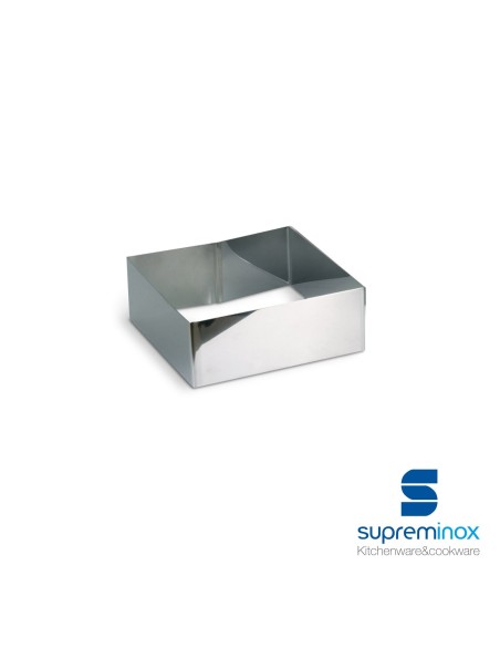 suprem inox square food ring molds 4.5 cm