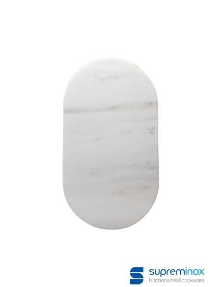 suprem inox Tabla de marmol blanco 30X16'5X1 cm