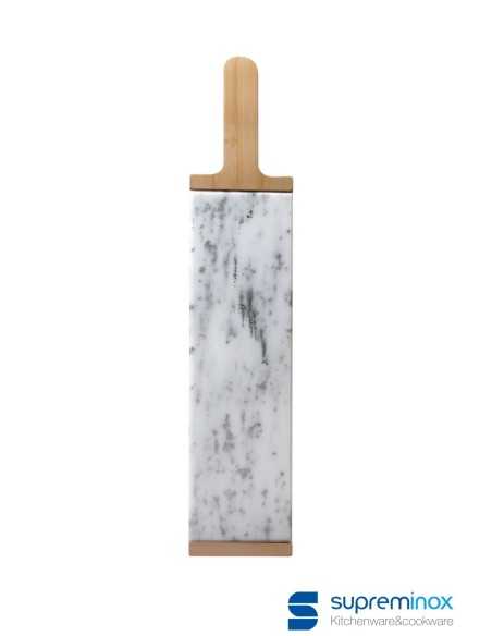 suprem inox Tabla de bambu con blanco negro 51X10X1