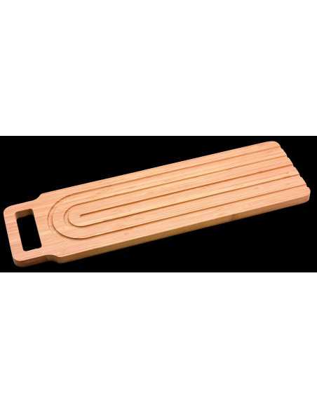 suprem inox Tabla De Bambu Para Cortar Pan 50X15X1 5 Cm 12un