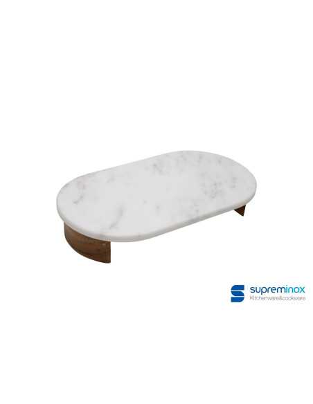 suprem inox Tabla Stand Rec.De Marmol Blanco 30X16'5X5Cm 8un