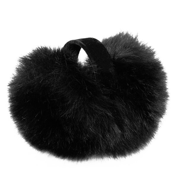 Surell Children's Faux Fox Fur Earmuffs With Velvet Band