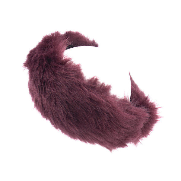 Surell Faux Fox Fur Headband/Scarf