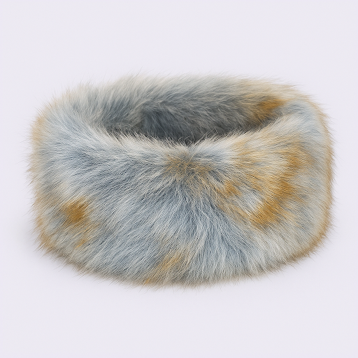 surell Faux Fox Fur Headband/Scarf