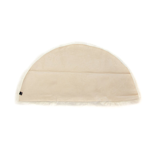 Surell Faux Fur Half-Circle Rug